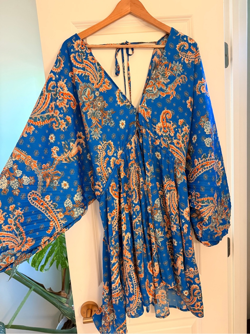 Free People Azrel Paisley Dress